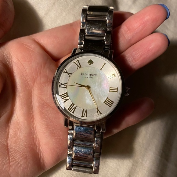 Kate Spade mother of pearl/silver watch - Picture 5 of 5
